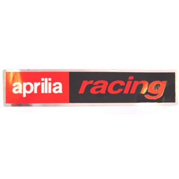 naklejka aprilia słowo [kwi wyścigi] 46x220mm czerwony/czarny falko 980675