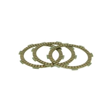 Zestaw tarcz sprzęgła MB/MBX/MT/MTX/NSR 50cc/80cc newfren 3-częściowy