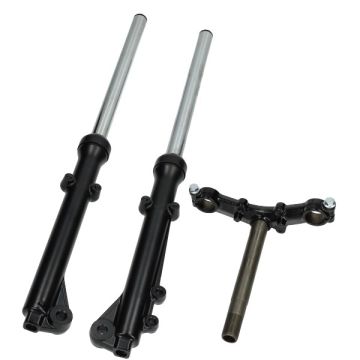 Voorvork compleet zonder kroonplaat Honda MB5/MB8