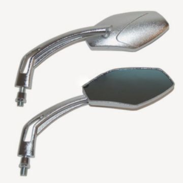 Zestaw lusterek owalny chrom Koso