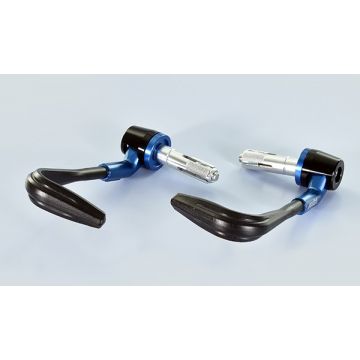 zestaw osłony dłoni aluminium 18/20mm niebieski polini 341.0034