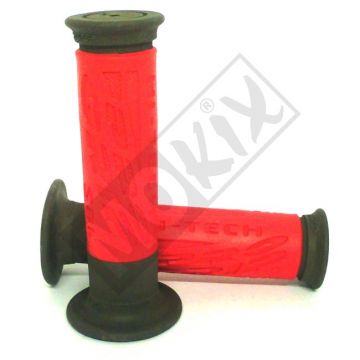 Chwyty Progrip 716 S.B szary/czerwony