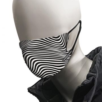 Maska Tucano Urbano zmywalna Zebra 2 sztuki