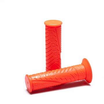 Zestaw uchwytów Malossi MHR 6918702 fluor pomarańczowy (Nadaje się do wagi wagi kierownicy)