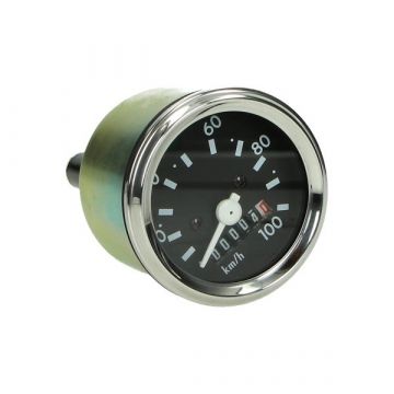 Prędkościomierz Simson 100km/pu chromowany pierścień 60mm
