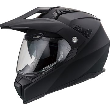Kask Vito Molino czarny matowy motocykl motocrossowy