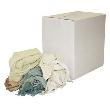 Werkplaats poetsdoek bonte badstof tricot 5kg