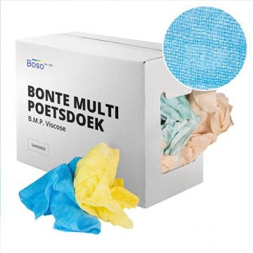 Ściereczka do czyszczenia warsztatowego wiskozy/poliestru 4 kg
