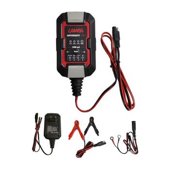 Acculader 6/12v intelligente acculader 1amp Lampa ameromatic bike 91730
