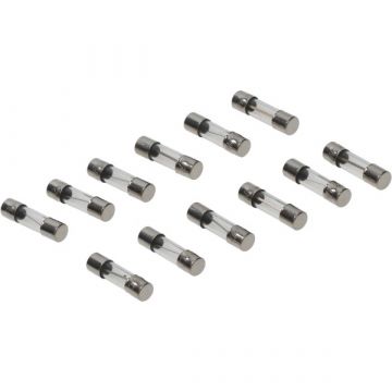 Rura modelu bezpiecznika 25mm 10amp 12 sztuk