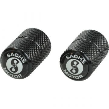 Ventieldopset met zwart/wit logo Sachs zwart