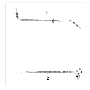 Kabels Peugeot Tweet 125 V E3 2013-2017