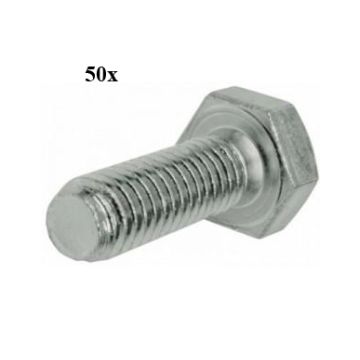 Śruba sześciokątna m6x16mm 50szt