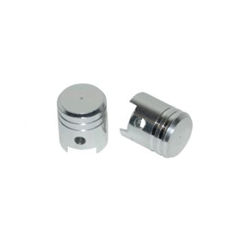Zestaw nasadek zaworów tłokowych model aluminiowy DMP 2szt