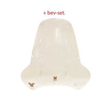 Szyba wysoka+zestaw montażowy Agm nowy Flash/BTC stary klasyczny/Chiny Pico ISOTTA Szyba wysoka+zestaw montażowy Agm nowy Flash/BTC stary klasyczny/Chiny Pico ISOTTA