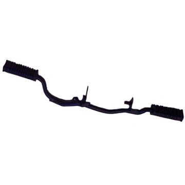 Footrest+gumki Honda Mb czarny