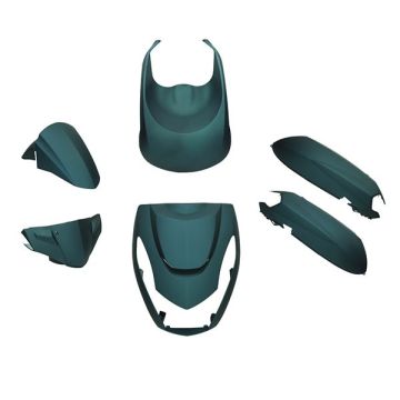 Zestaw pokrowców Peugeot Kisbee E4/E5 matowy ciemnoniebieski 6-częściowy