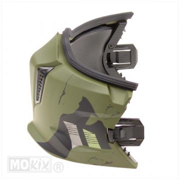 Kinstrack MT Streetfighter czaszka matowy zielony model click