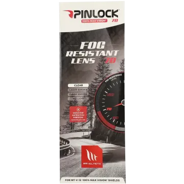 Pinlock (Mx vision) V-12 BLADE SV/STINGER/THUNDER III/MUGELLO T-maska Atom V-16