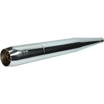 Uitlaat (made in EU) model 6.3 zonder lasnaad Zundapp 32mm chroom
