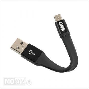 KABEL ŁADOWANIA 10 CM//Brelok USB> MICRO USB