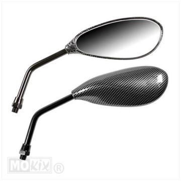 Zestaw lusterek Naked Carbon Lampa