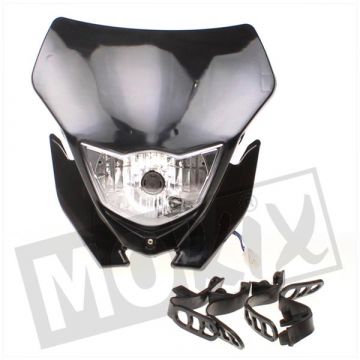 REFLEKTOR SPOILER UNI ENDURO COMPL (NON CE) CZARNY