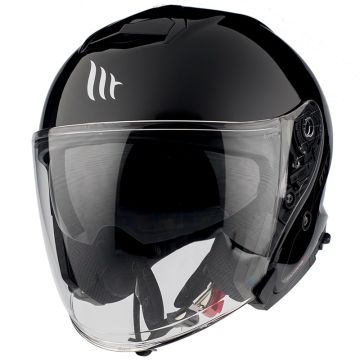 Kask odrzutowy MT Thunder III SV połysk czarny