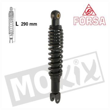 Amortyzator APR Scarabeo 98-05 50/125 czarny forsa