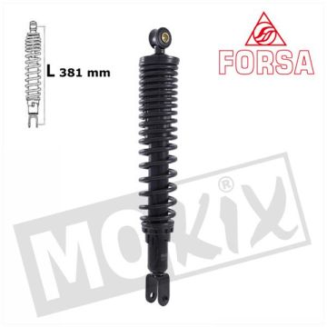 Amortyzator Sym Citycom 10-15 300 czarny Forsa