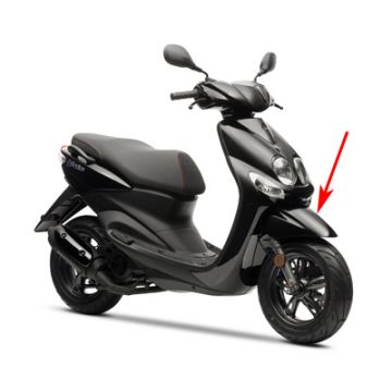 Błotnik przedni Yamaha Neo's (z 2008) czarny oryginalny 5c2f151100p4