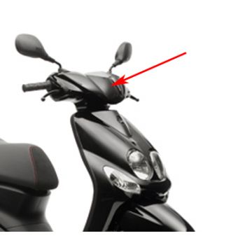 Obudowa kierownicy przód/top Yamaha Neo's z 2008 czarny midnight smx oryginalny 5c3f614300p0