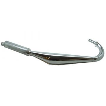 Wydech Yamaha DT50R/DT50SM/Malaguti AM6/XSM/XTM dolny chrom