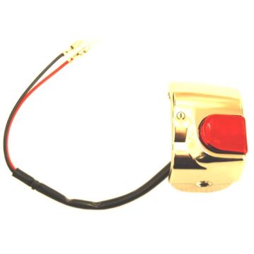 Przełącznik kierownicy Yamaha Aerox z 2002 niebieski chrom prawy DMP-25487