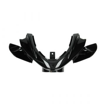 Pokrywa kierownicy przód/górna Yamaha Aerox czarny metaliczny oryginalny 5brf6143014b