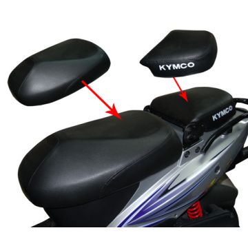 Pokrywa siodełka Kymco Agility węgla 2-częściowy 