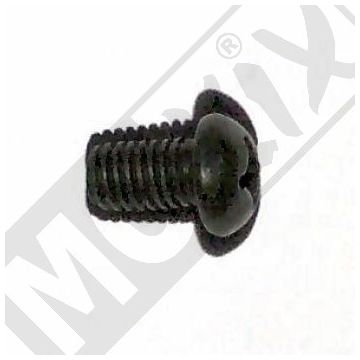 ŚRUBA M6x10 GR.RETRO KULOWA GŁOWICA CZARNA