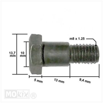 Bolt stojak boczny China Jet dziesięć M10x1,25x40