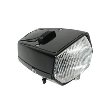 Lampa główna+przełącznik Puch Maxi DMP kwadratowy czarny