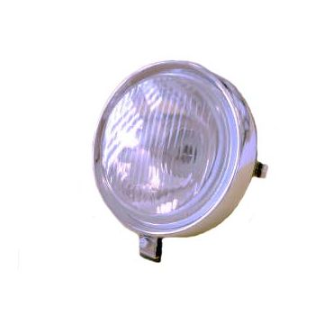 Lampa przednia Puch Maxi okrągła czarna