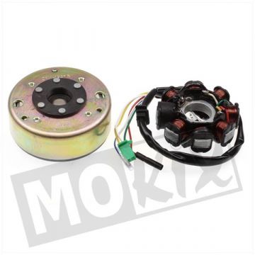 Zapłon+koło zamachowe Chiny 4t GY6 125cc