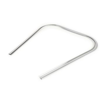 Randbescherming/sierstrip BGM Original Vespa PK S,PK S Lusso,PK SS,PK ETS kunststof zilver