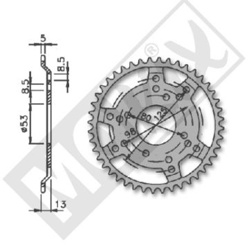 AKW THE SENDA-R 53t