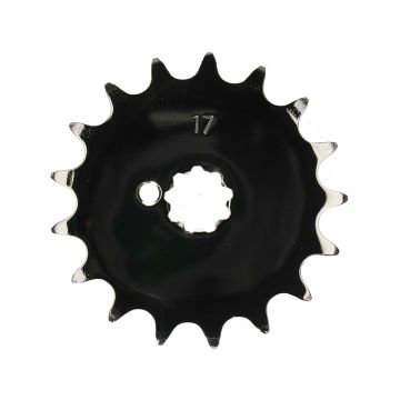 zębatka przednia maxi/puch 17t chrom DMP