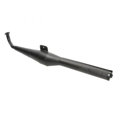 Uitlaat compleet race (made in EU) evo-1 Puch Maxi zwart Bullet