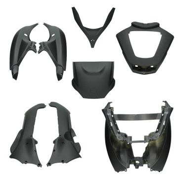 Zestaw okładek Piaggio MP3 400/500 czarny matowy