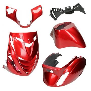 Piaggio Zip 5 kart Audi bordowy niebieski (SP Look) DMP