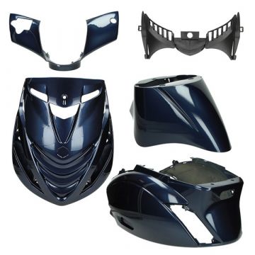 Zestaw czapek Piaggio Zip niebieska midnight EVO-1 zamknięta (Zip SP Look) DMP
