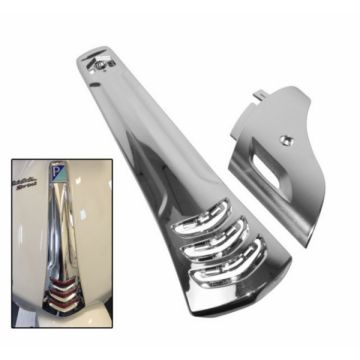 Pokrywa przednia środkowy+przedni widelec Vespa Primavera /Sprint chrom