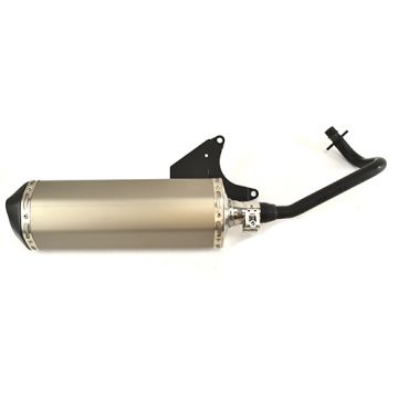 Wydech Piaggio Zip/Fly/New Fly 4T2V (owalny model Akrapovic) Jamarcol